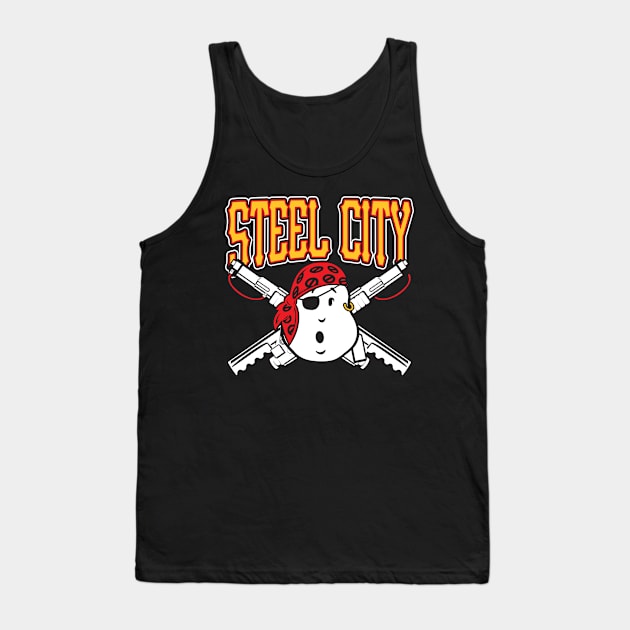 SC Pirates Tank Top by Steel City Ghostbusters